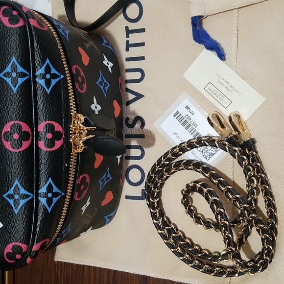 SOLD Louis Vuitton Black Game On Vanity Bag - Picture 4 of 12